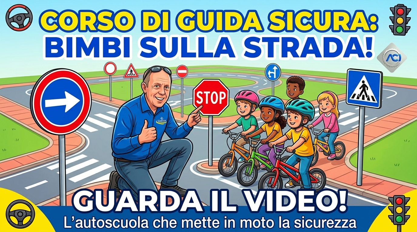 Corso di educazione stradale per bambini